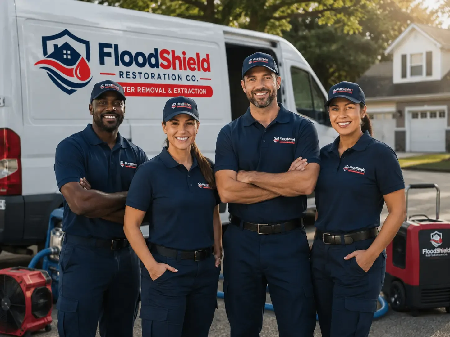 Flood Damage Restoration company in Woodland, WA